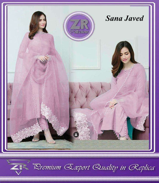 Sana Javed Cotton Suit-Cotton Suits-Replica Zone