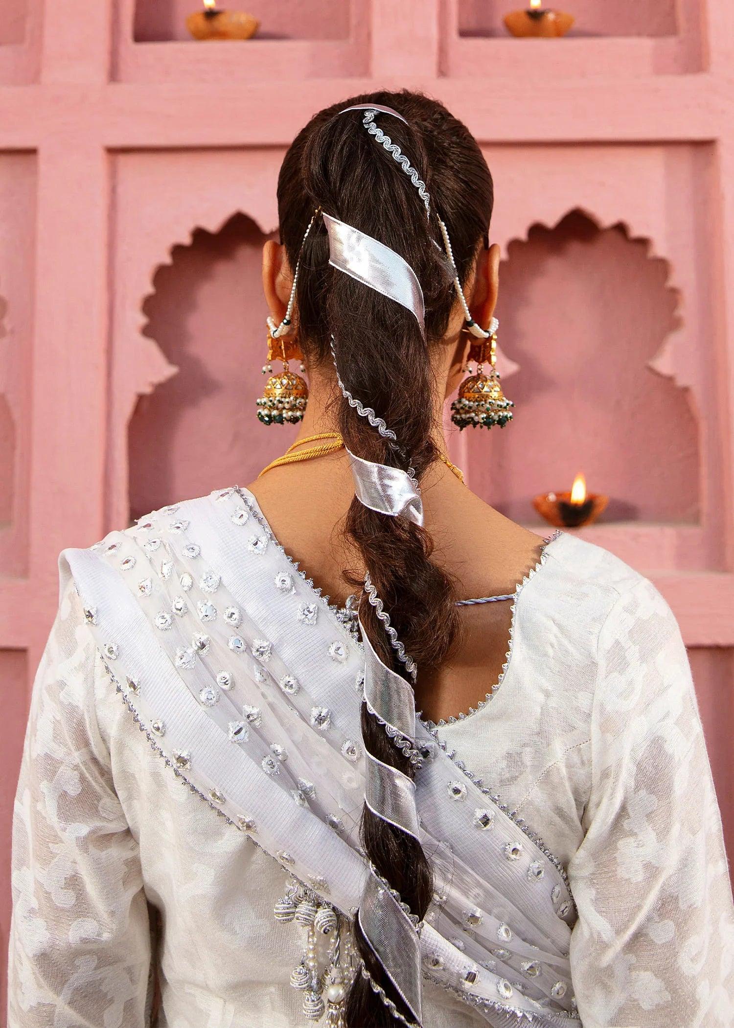 Chandni Nur-e-Subh by Nilofer Shahid Wedding Collection unstitched 3 Pieces - Yumnaz