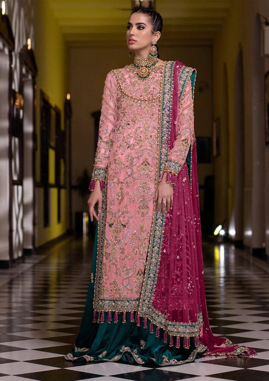 Ayesha Anwar Net Bridal Suit - Yumnaz