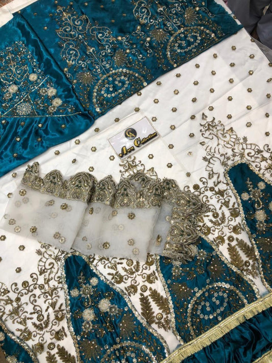 Kashees Silk Bridal Suit - Yumnaz