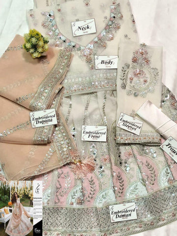 Maryams Organza Bridal Suit - Yumnaz