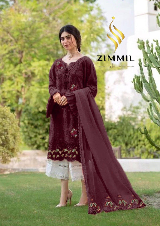 Zarqash Cotton Suit - Yumnaz