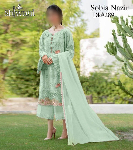 Zarqash Cotton Suit - Yumnaz
