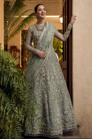 Aik Jhalak by Crimson Embroidered Suits Unstitched 3 Piece D6 Swarovski Story - Luxury Wedding Collection - Yumnaz