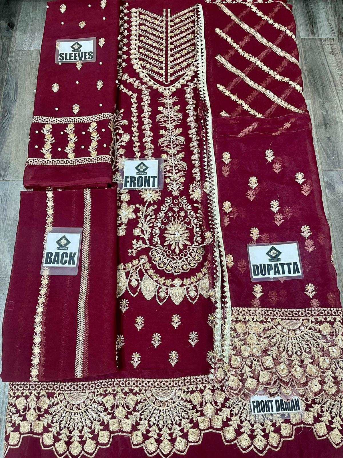 Afrozeh Chiffon Maxi - Yumnaz