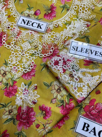 Afrozeh Lawn Suit - Yumnaz