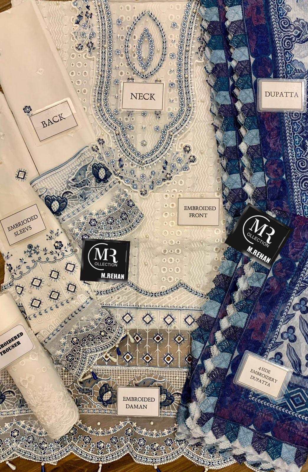 Anaya Lawn Suit - Yumnaz