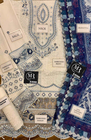 Anaya Lawn Suit - Yumnaz