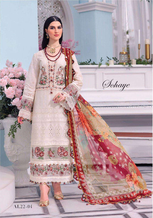 Anaya Lawn Suit - Yumnaz