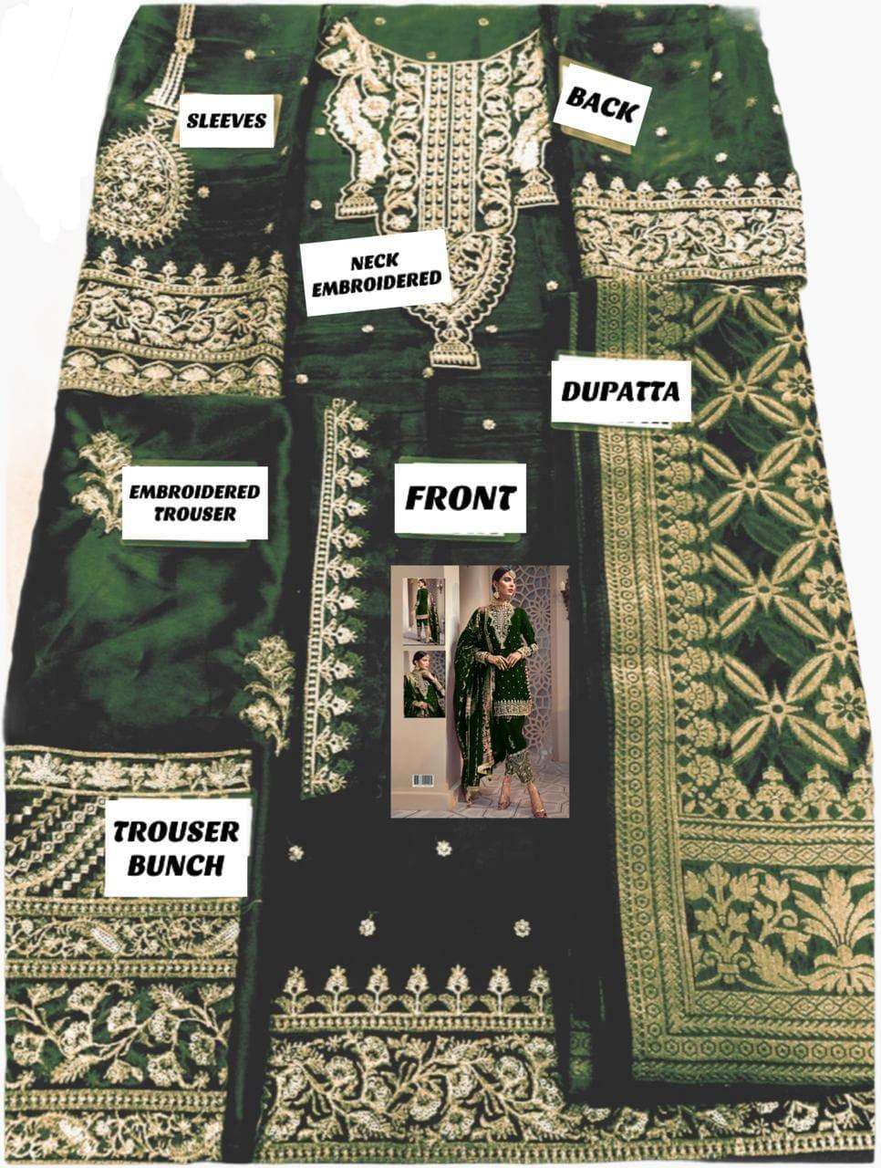 Anaya Organza Suit - Yumnaz