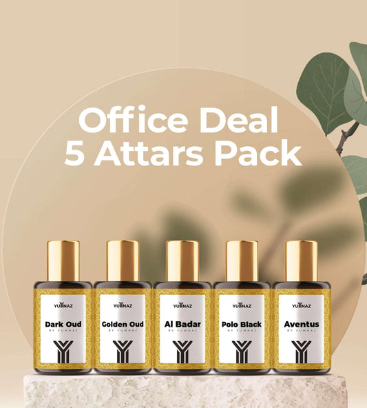 Get the Best Office Deal: 5 Attars Pack at Affordable Perfume Price in Pakistan