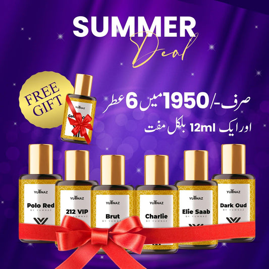 Summer Deal - 7 Attars Deal 6+1 - Yumnaz