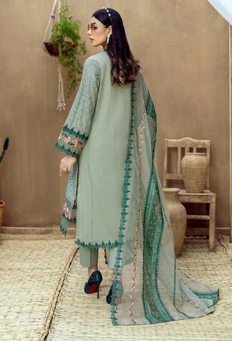Adan's Libas Zaire GEYSER Chikankari Lawn 3 Pieces Unstitched