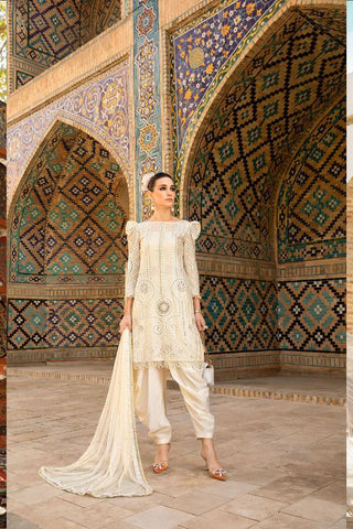 Maria.B Luxury Lawn Eid Collection LAWN UNSTITCHED DESIGN # 8A