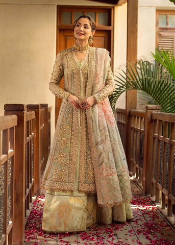 Crimson By Saira Shakira 3 Pieces Unstitched äóñ Shikargah äóñ D3 Bridal Couture Wedding Edition - Yumnaz