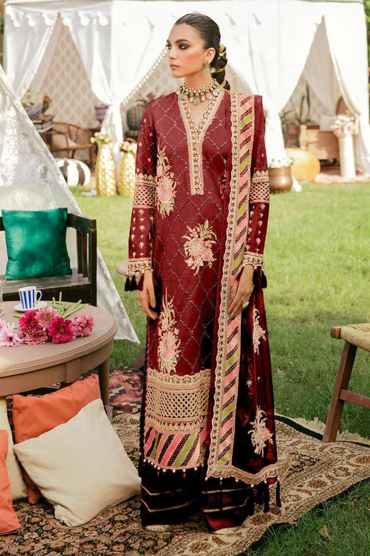 Afrozeh Cotton Suit - Yumnaz