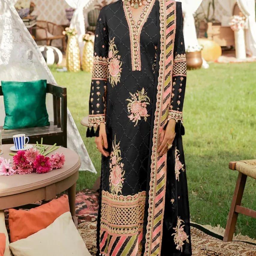 Afrozeh Cotton Suit - Yumnaz