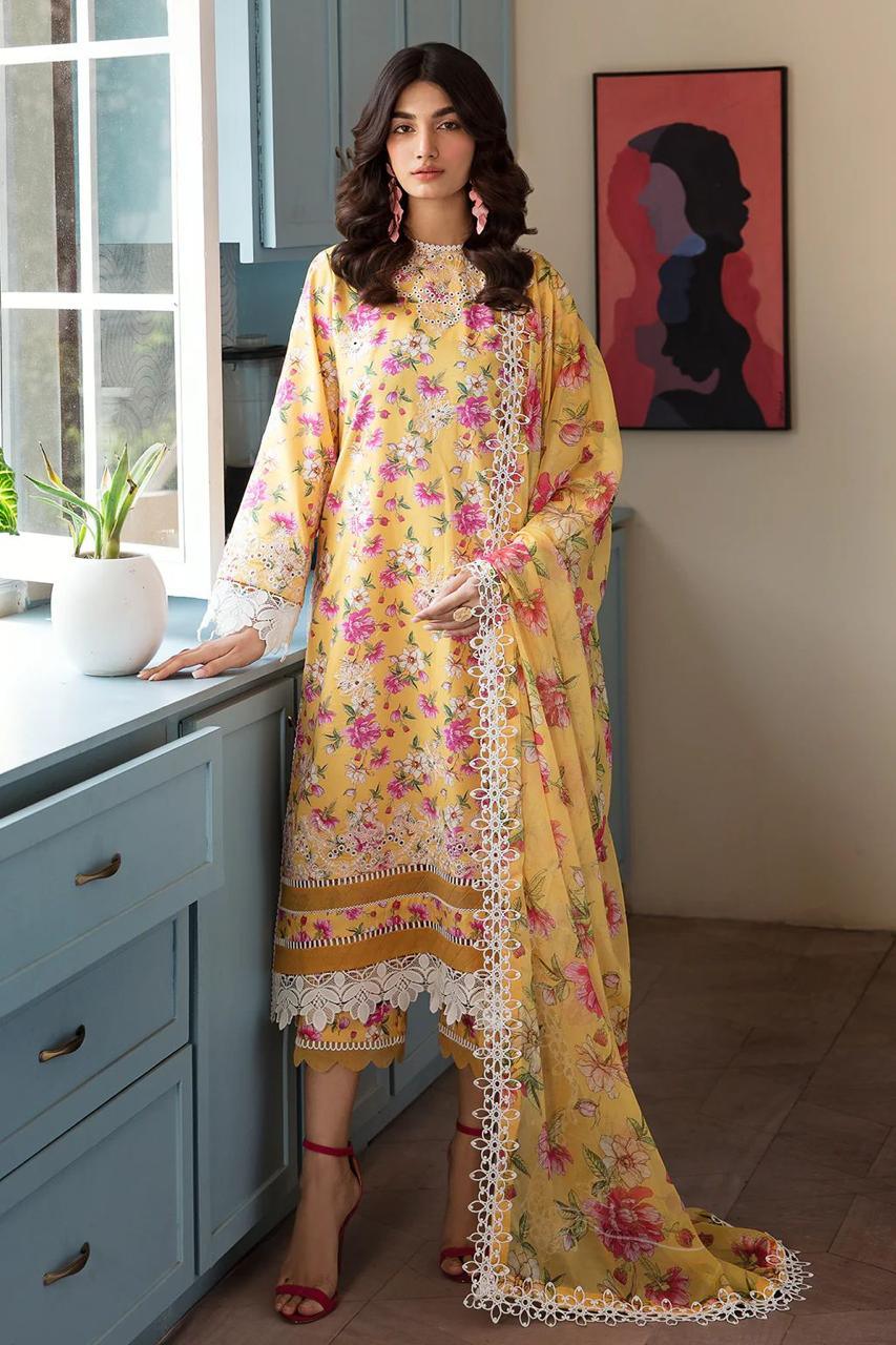 Afrozeh Lawn Suit - Yumnaz