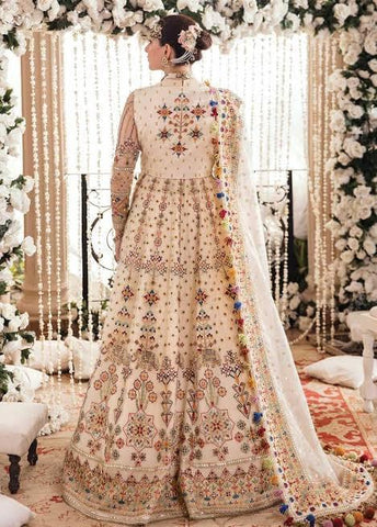 Afrozeh Net Bridal Suit - Yumnaz