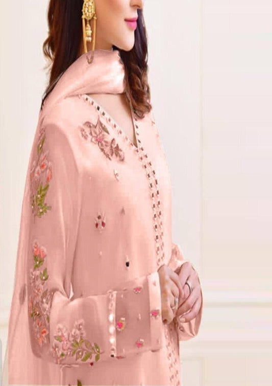 Agha Noor Organza Suit - Yumnaz