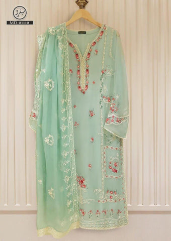 Agha Noor Organza Suit - Yumnaz