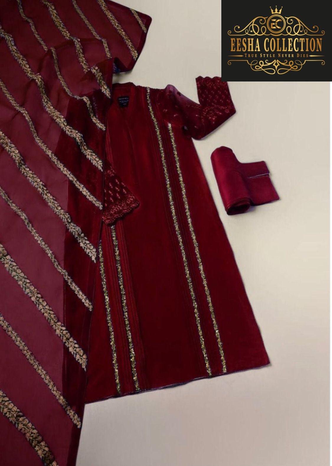 Agha Noor Organza Suit - Yumnaz