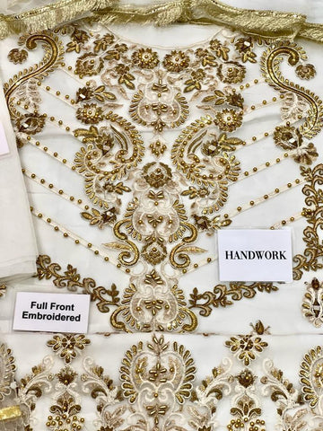Ali Zeeshan Net Bridal Suit