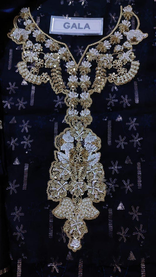 Ammara Khan Chiffon Suit - Yumnaz