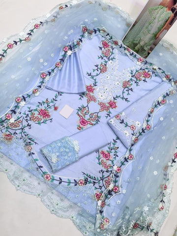 Anaya Cotton Suit - Yumnaz