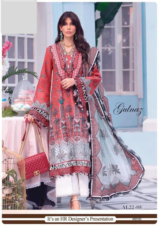 Anaya Lawn Suit - Yumnaz