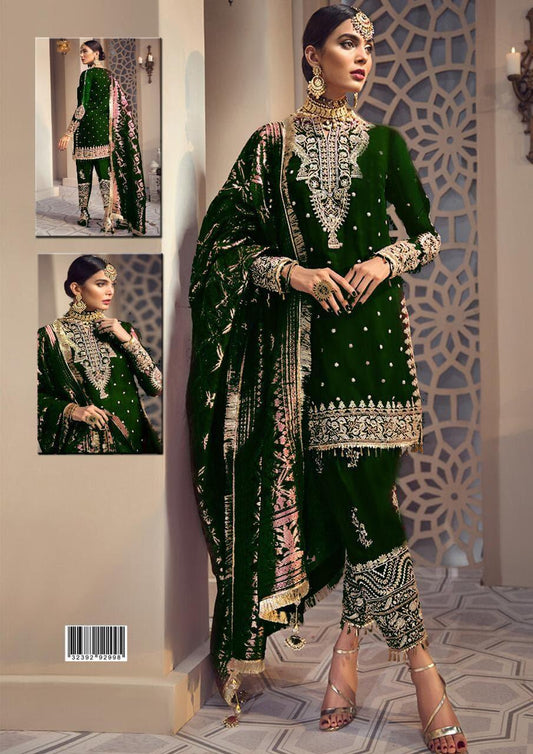 Anaya Organza Suit - Yumnaz