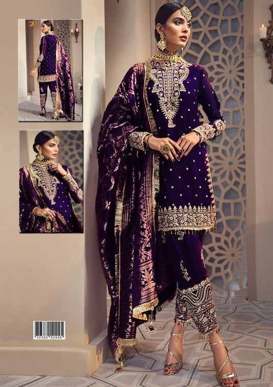 Anaya Organza Suit - Yumnaz