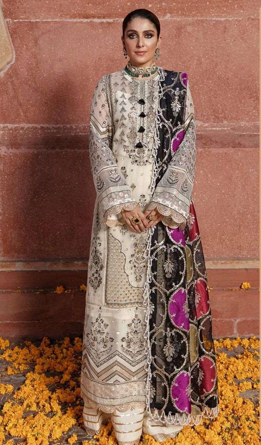 Anaya Organza Suit - Yumnaz