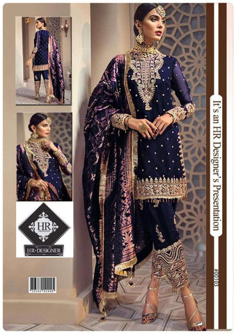Anaya Organza Suit - Yumnaz
