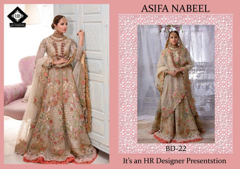 Asifa Nabeel Organza Frock