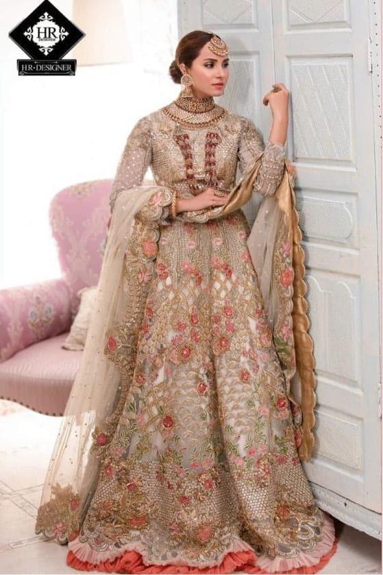 Asifa Nabeel Organza Frock