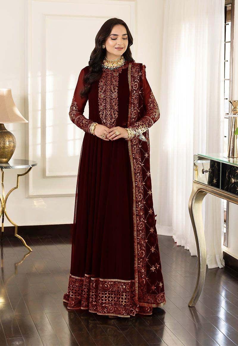 Asim Jofa Chiffon Frock