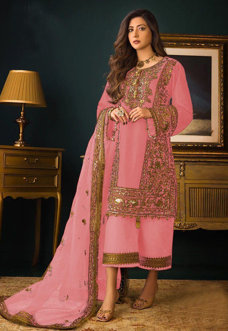 Asim Jofa Organza Suit - Yumnaz