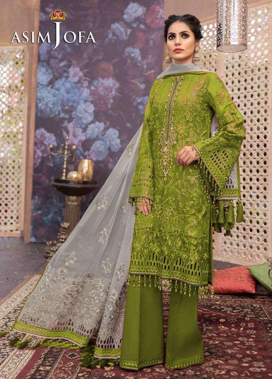 Asim Jofa Organza Suit - Yumnaz