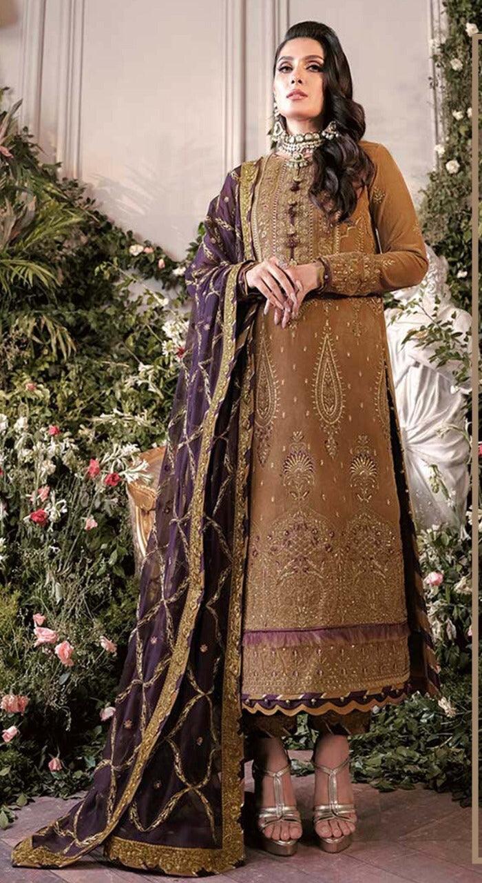 Asim Jofa Organza Suit - Yumnaz