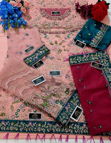 Ayesha Anwar Net Bridal Suit - Yumnaz