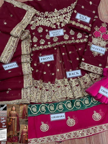 Ayesha Imran Chiffon Bridal Suit