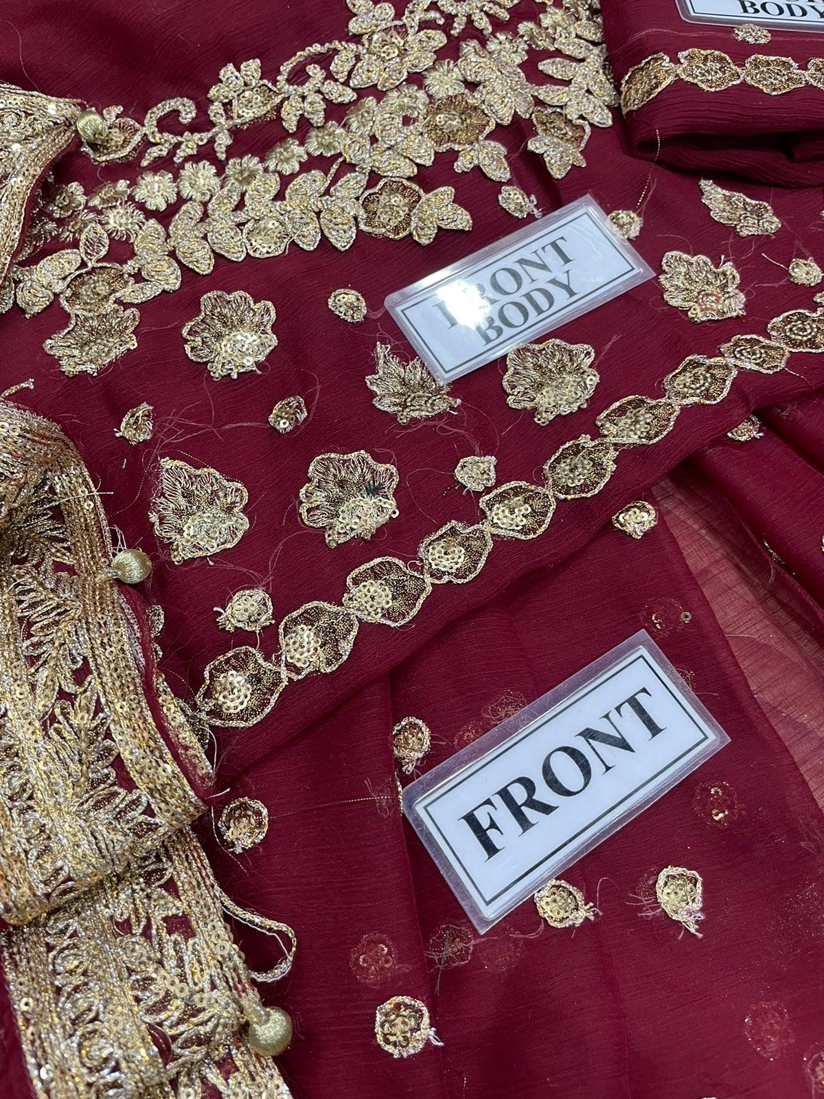 Ayesha Imran Chiffon Bridal Suit