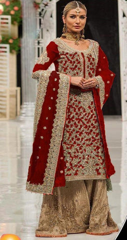 Ayesha Imran Net Bridal Suit