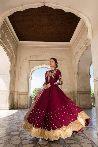 Ayeza Khan Chiffon Maxi