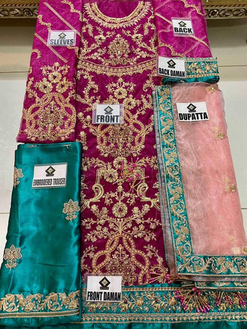 Ayeza Khan Net Bridal Suit