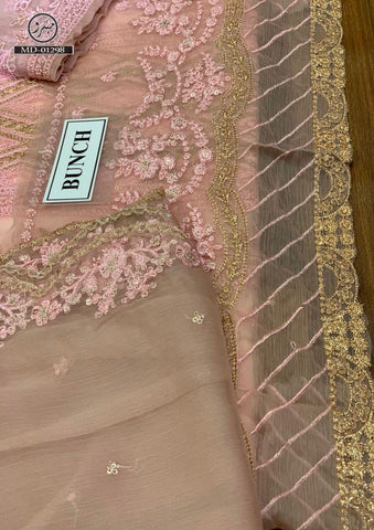 Azure Chiffon Suit - Yumnaz