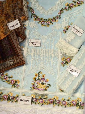 Benchmark Organza Suit - Yumnaz