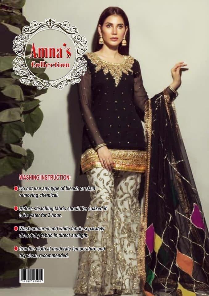 Bridal Mehndi Chiffon Suit - Yumnaz