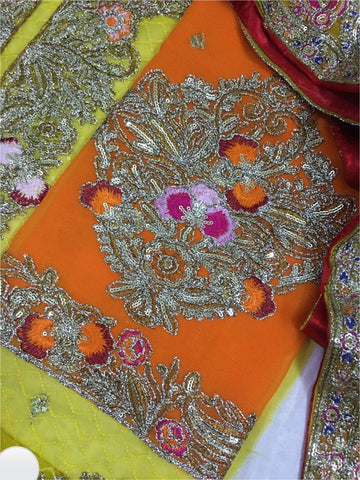 Chiffon Bridal Suit